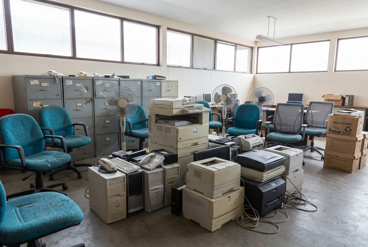 Commercial Property Clearance in Ayrshire by SK House Clearance and Rubbish Removal