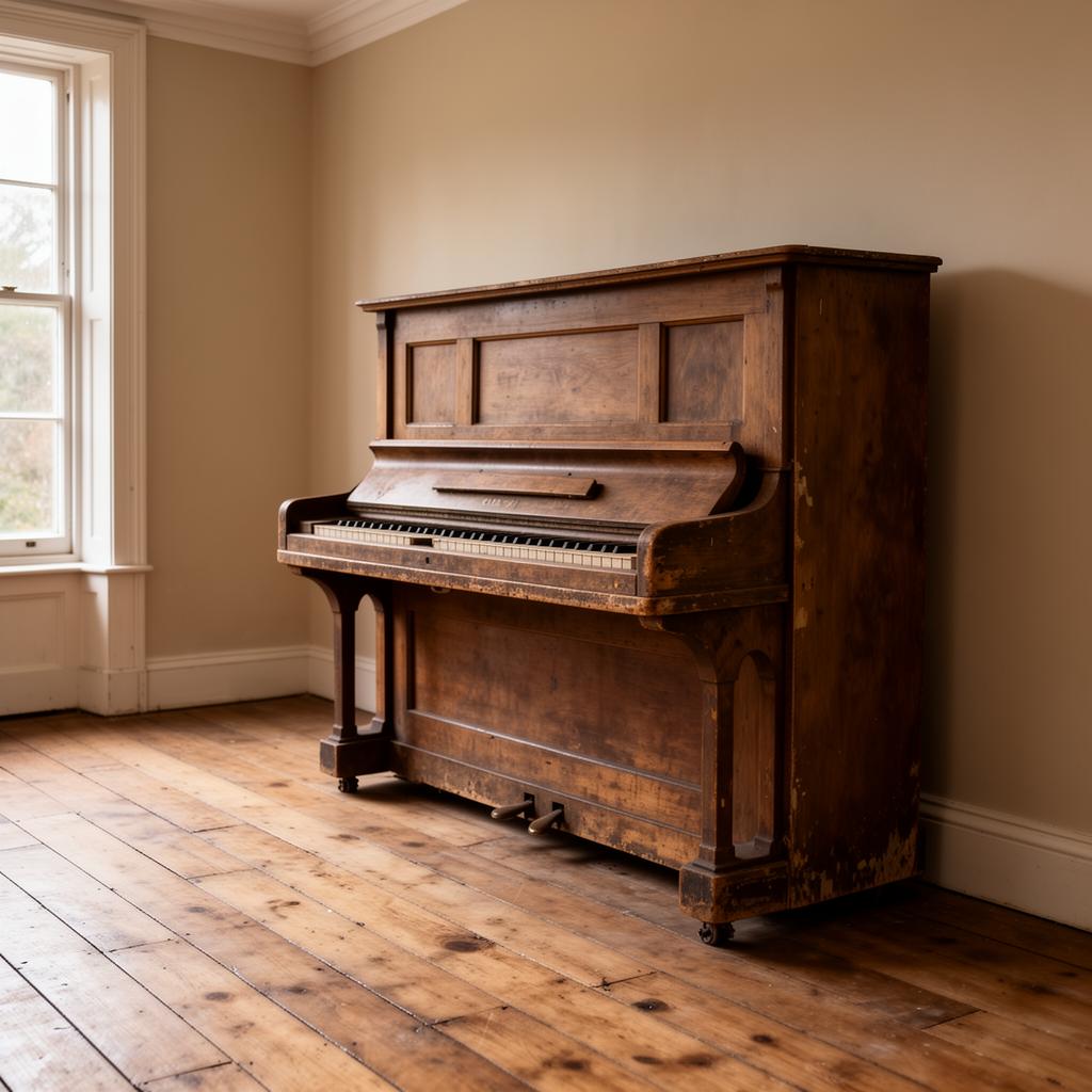 Piano Removal in Ayrshire by SK House Clearance and Rubbish Removal